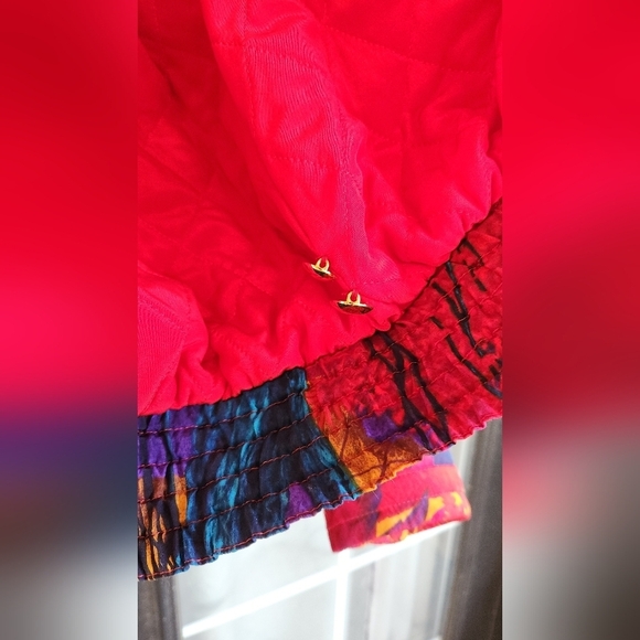 Escada Vintage Silk Bomber - Picture 9 of 11